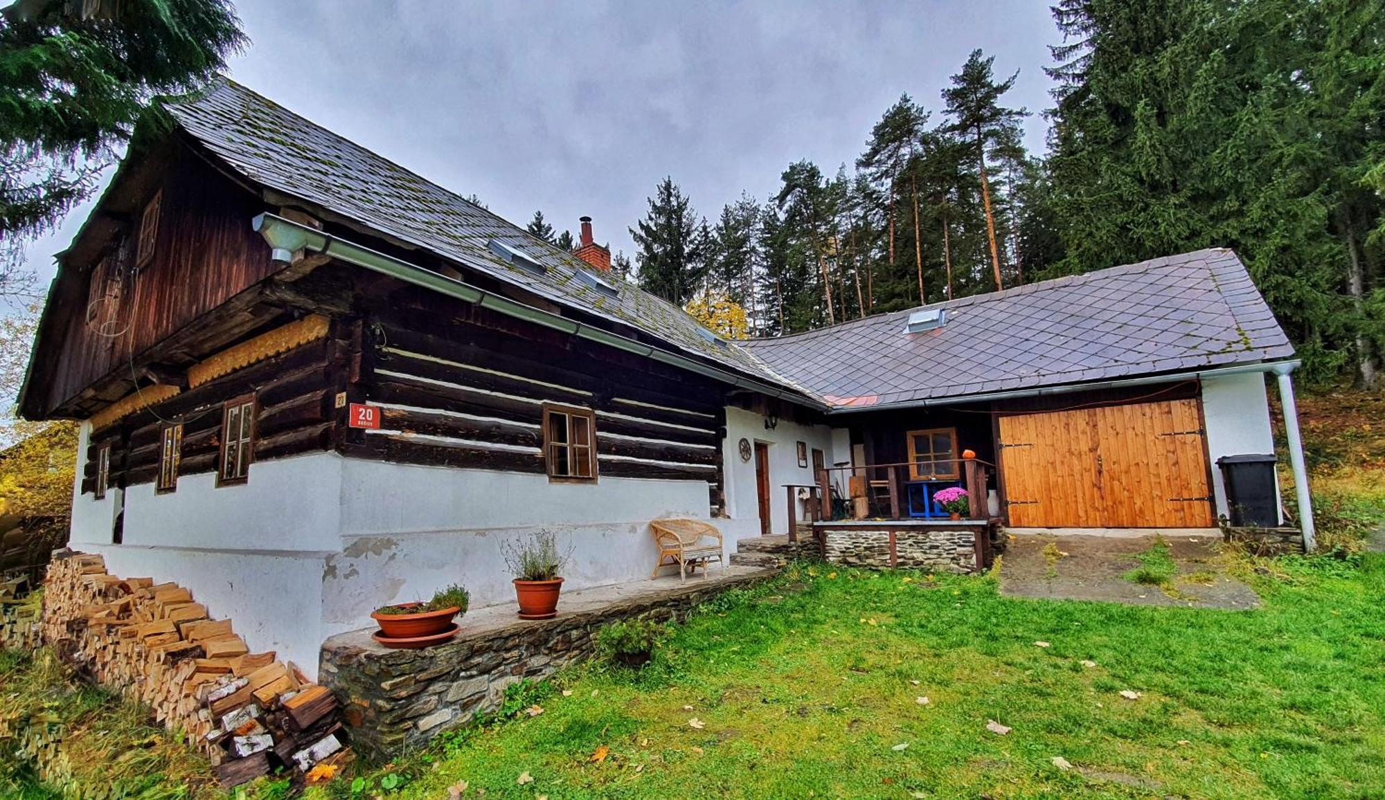 Malebna Chalupa U Javorniku Na Sumave Vacov Exterior photo